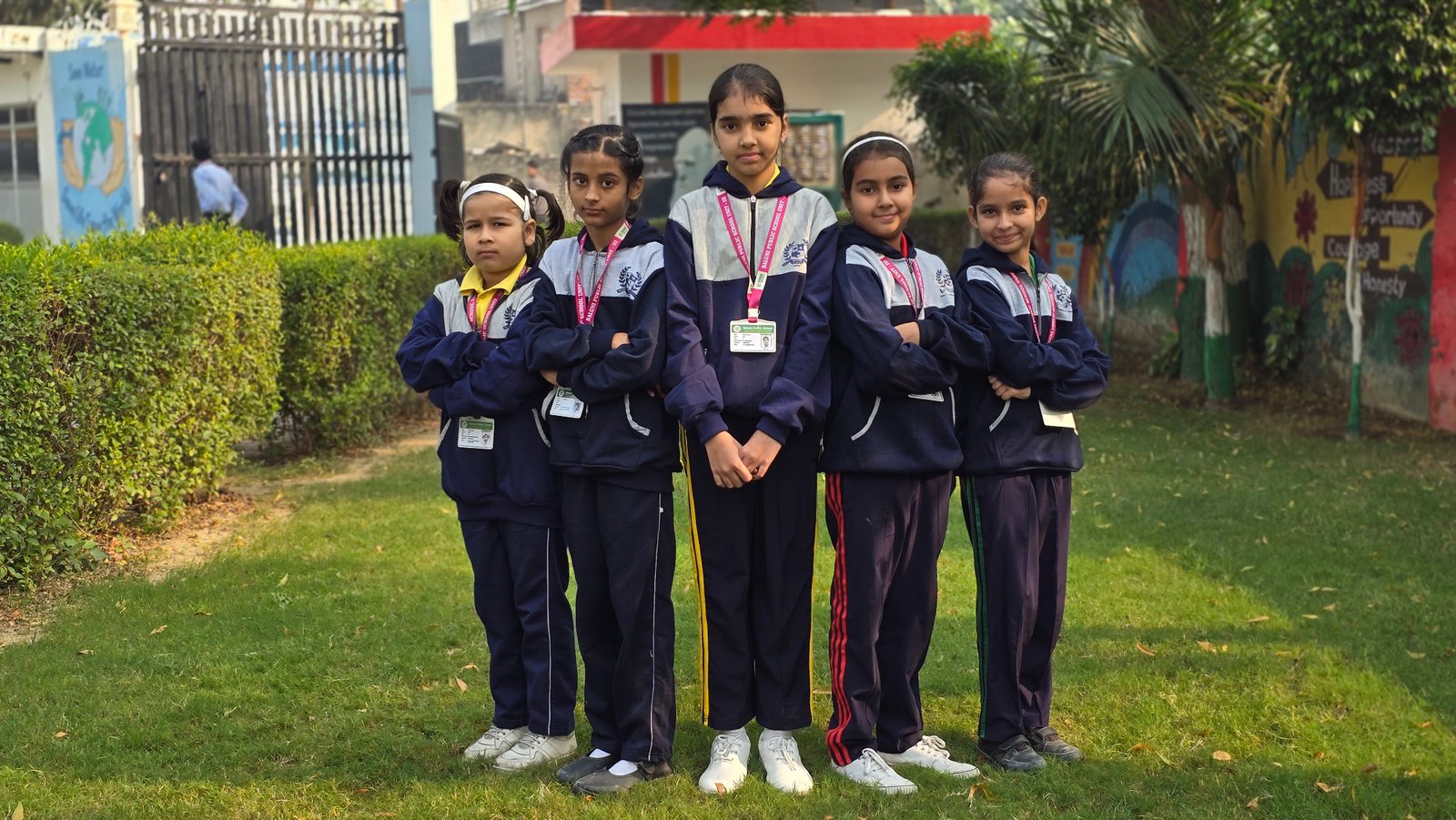 Students at Baluni Public School, Unit-III